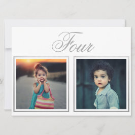 Bride Groom Age Elegant Klassische Silberne Tischn Einladung