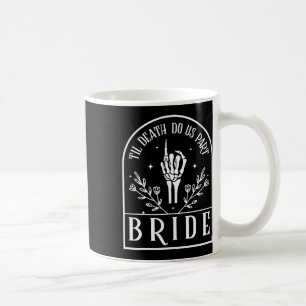 Bride Groom Skeleton Gothic Halloween Verlobung W Kaffeetasse