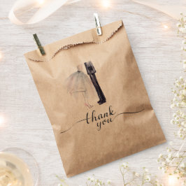 Bride & Groom Tanz Danke Tasche Geschenktütchen