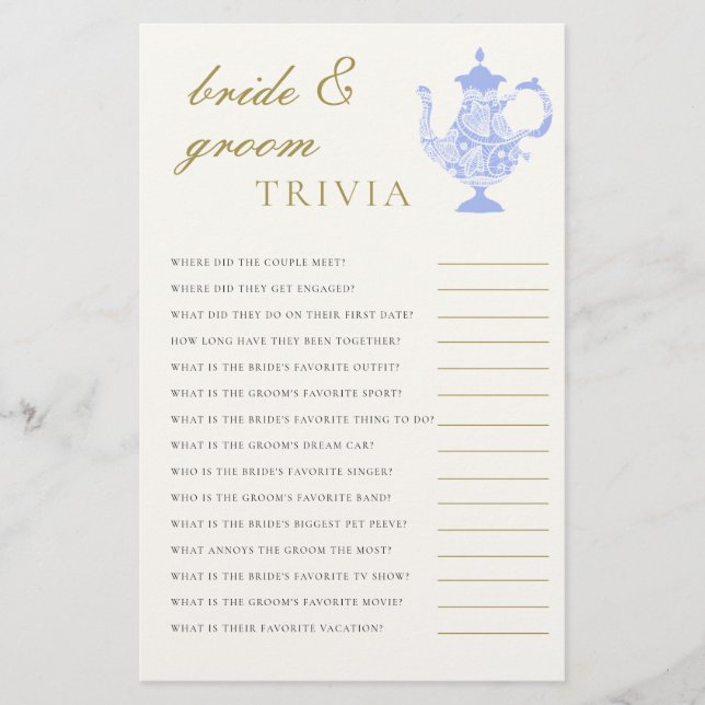 Bride Groom Trivia Bridal China Lugano Highlights Flyer (Vorne)
