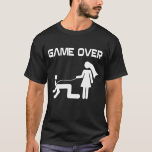 Bride Groom Wedding Bachelor Junggeselinnen-Abschi T-Shirt