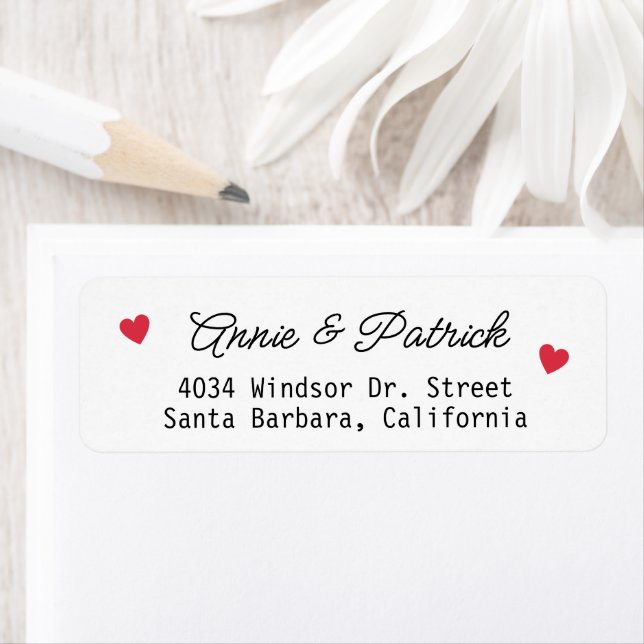 Bride Groom Wedding Mailing Liebe Rotes Herz (Insitu)