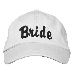"Bride Hat" Bestickte Baseballkappe