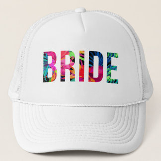 BRIDE Hawaiian Tropical Trucker Hat Truckerkappe