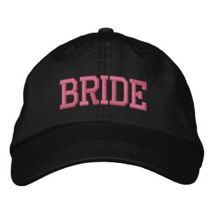BRIDE, Hochzeit, Bräutigam, Brautjungfrau, Trauzeu Bestickte Baseballkappe