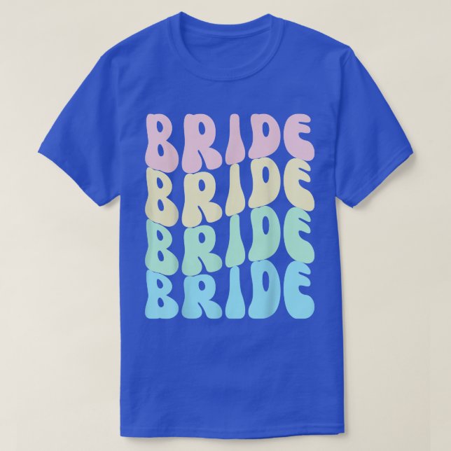 Bride I Do Crew Retro Junggeselinnen-Abschied Brid T-Shirt (Design vorne)