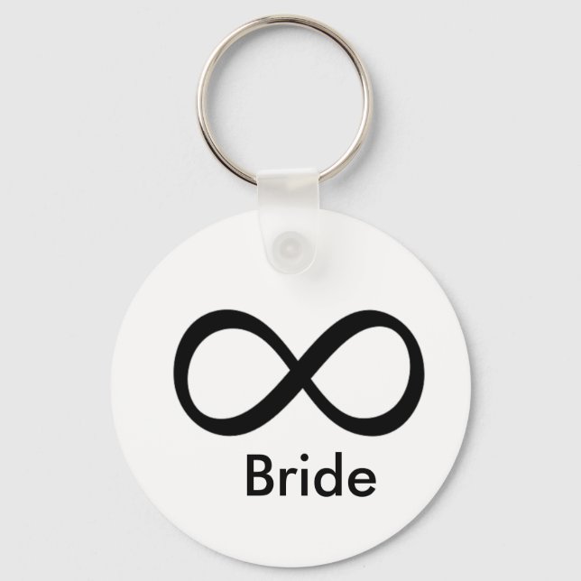 Bride Infinite Liebe Schlüsselanhänger (Vorderseite)