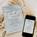 Bride Is On Cloud Nine Bridal Shower Einladung<br><div class="desc">The Bride Is On Cloud Nine Bridal Shower Invitation
Add custom text to the back to provide any additional information needed for your guests.</div>