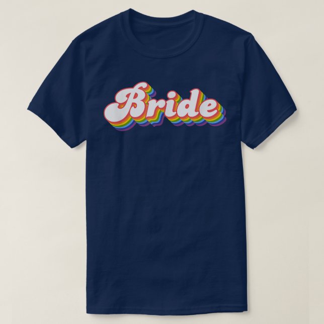 Bride Junggeselinnen-Abschied Bridal T-Shirt (Design vorne)