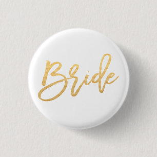 Bride-Kalligraphie Button