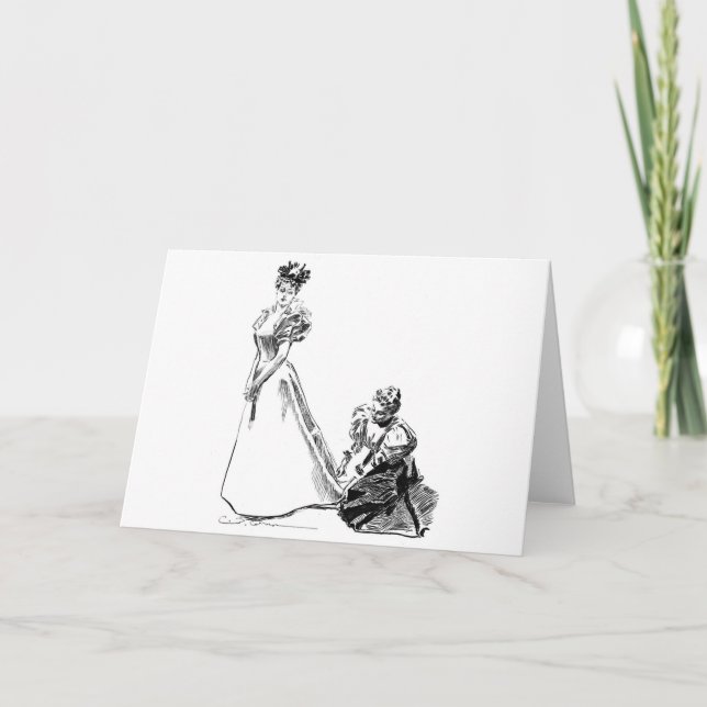 Bride Karte (Vorderseite)