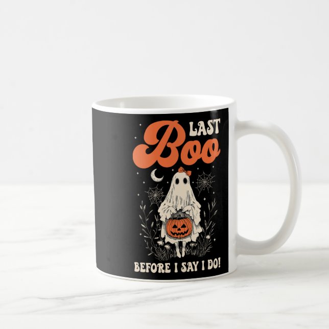 Bride Last Boo Lace Ghost Junggeselinnen-Abschied  Kaffeetasse (Rechts)