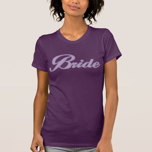 Bride-Lavender T-Shirt (Vorderseite)