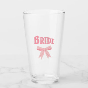BRIDE mit Individuelle Name Glas