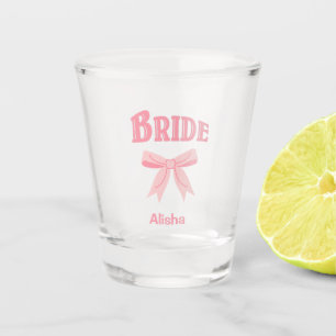BRIDE mit Individuelle Name Schnapsglas