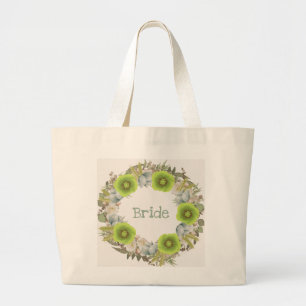 Bride Mother Groom Flower Girl Jumbo Stoffbeutel