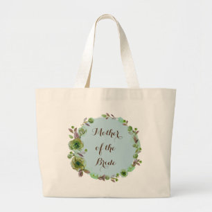 Bride Mother Groom Flower Girl Jumbo Stoffbeutel