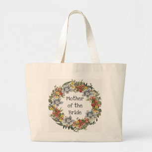 Bride Mother Groom Flower Girl Jumbo Stoffbeutel