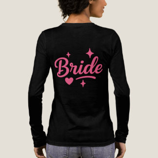 Bride Neon Pink Tri-Blend Shirt