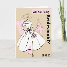 Bride-Neutral der Mode ist meine überhängende Text Einladung