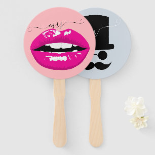 Bride oder Groom Mr. Wedding Game Hand Fan Fächer