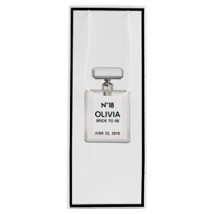 BRIDE Pariser Themendusche Bridal Geburtstagsparty Geschenktüte Für Weinflaschen