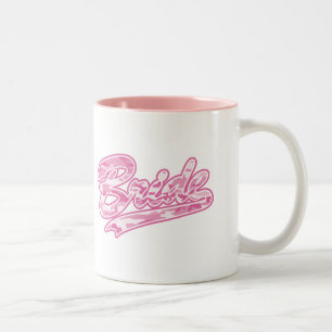 Bride Pink Camouflage Zweifarbige Tasse
