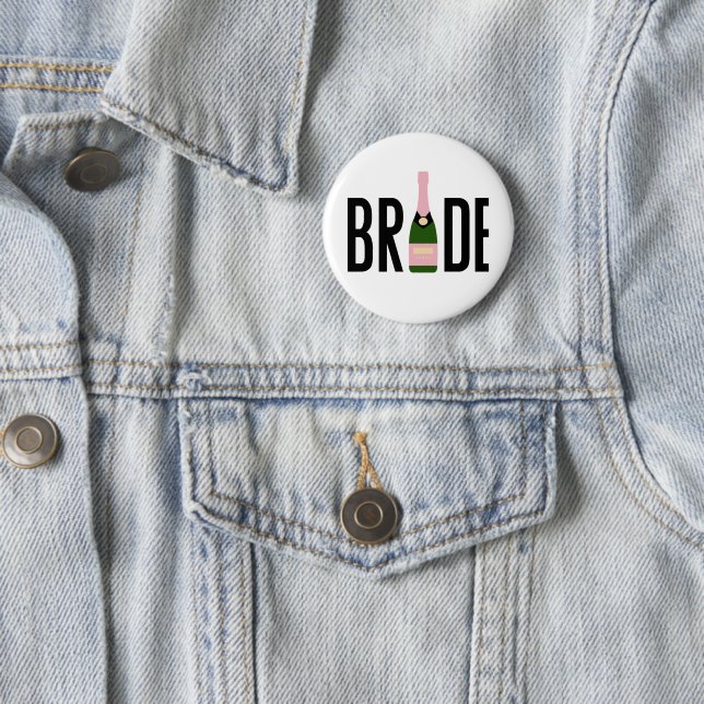 Bride Pink Champagne Bachelorette Button (Beispiel)