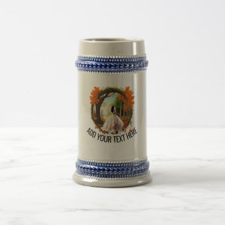 Bride Running Bierglas