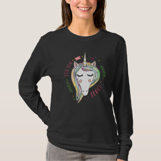 Bride saying with unicorn  party hen party T-Shirt