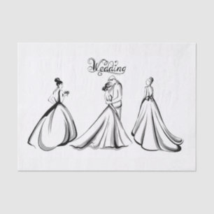 Bride Seidenpapier
