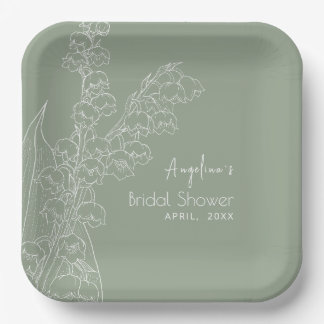 Bride Shower Lilies of the Valley |  Pappteller