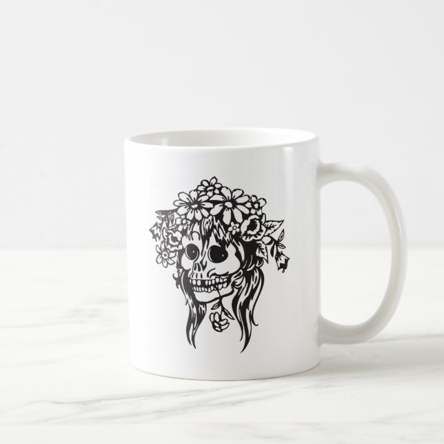 Bride Skull Tasse (Rechts)