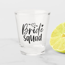 Bride Squad Bachelorette Schnapsglas