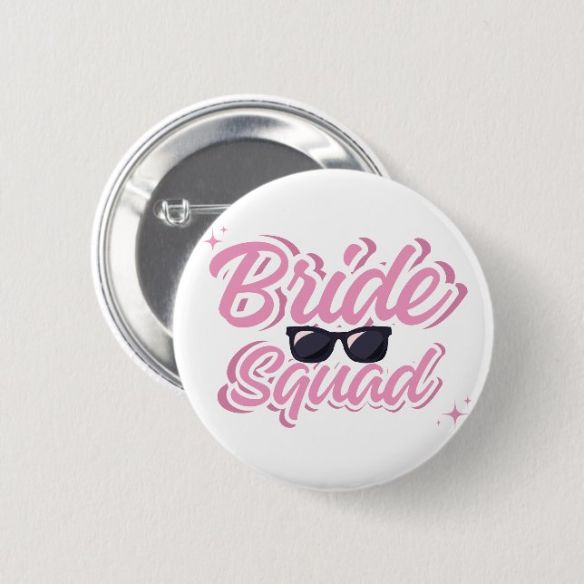 Bride Squad Button (Vorne & Hinten)
