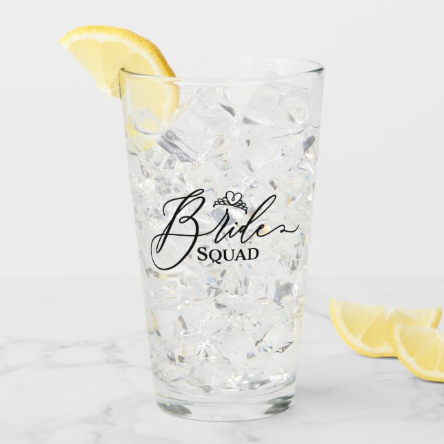 Bride Squad Glas (Vorderseite Ice)