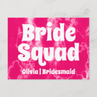Bride Squad | Hot Pink Bachelorette Bridesmaid