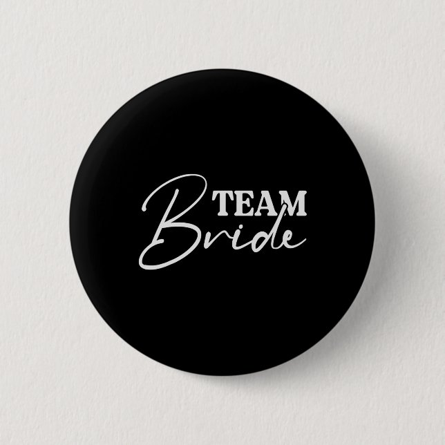 Bride Squad Junggeselinnen-Abschied Bridesmaid Cre Button (Vorderseite)