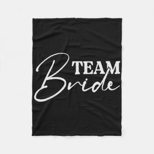 Bride Squad Junggeselinnen-Abschied Bridesmaid Cre Fleecedecke