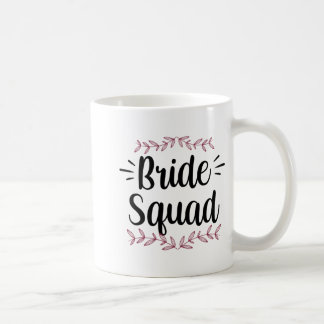 Bride Squad Party Wedding Bachelorette Niedlich 1 Kaffeetasse