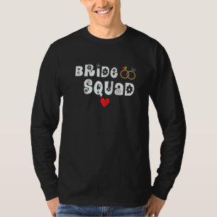 Bride Squad Pride Gay Homosexuell Lesbian Lgbtq T-Shirt