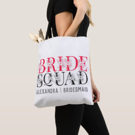 Bride Squad | Rosa Junggeselinnen-Abschied Bridesm
