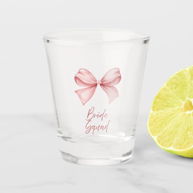 Bride Squad Schnapsglas (Vorderseite)