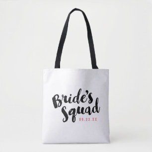 Bride-Squad-Tasche für Personalisiertes Brautparty
