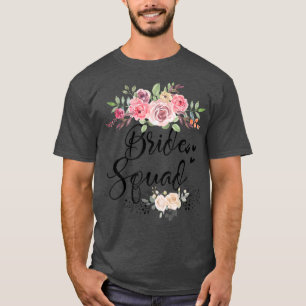 Bride Squad Wedding Junggeselinnen-Abschied T - Sh T-Shirt