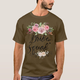 Bride Squad Wedding Junggeselinnen-Abschied T-Shirt