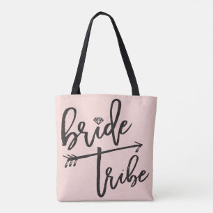 Bride Stamm Bürste Diamond Brautparty Tote Beutel