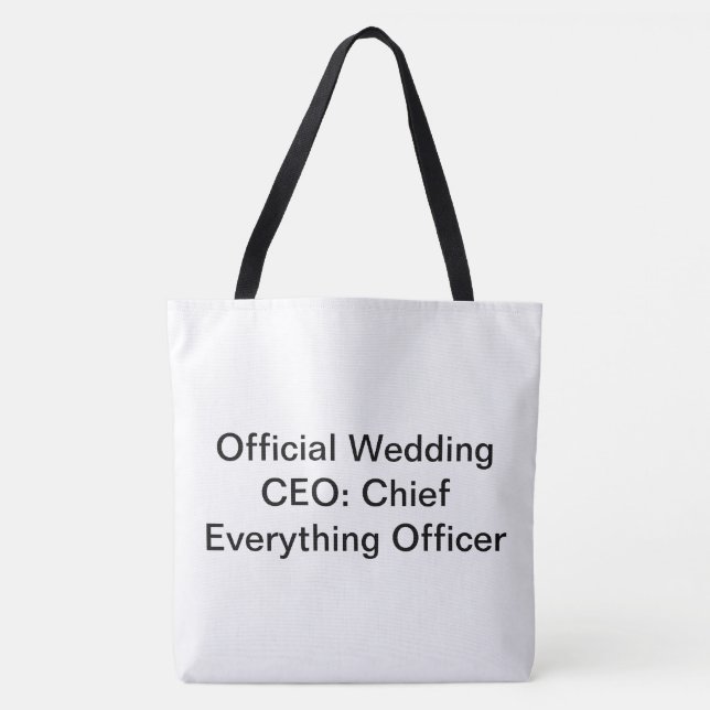 Bride Stuff - Tote Bag (Vorderseite)