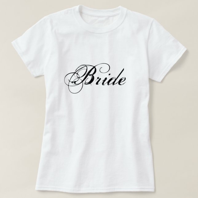 Bride T - Shirt (Design vorne)