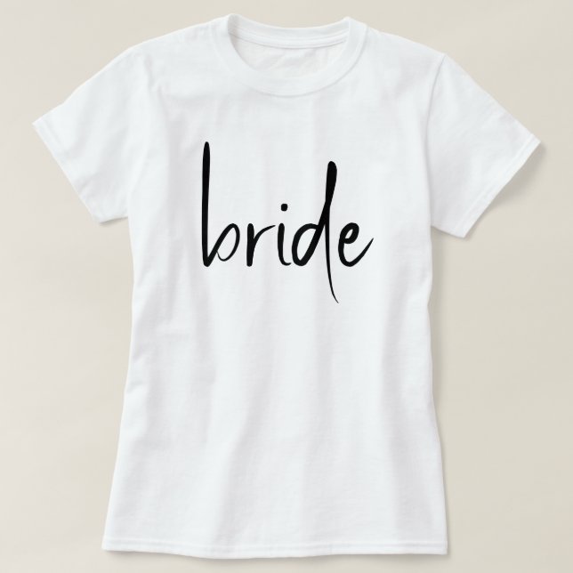 Bride T - Shirt (Design vorne)